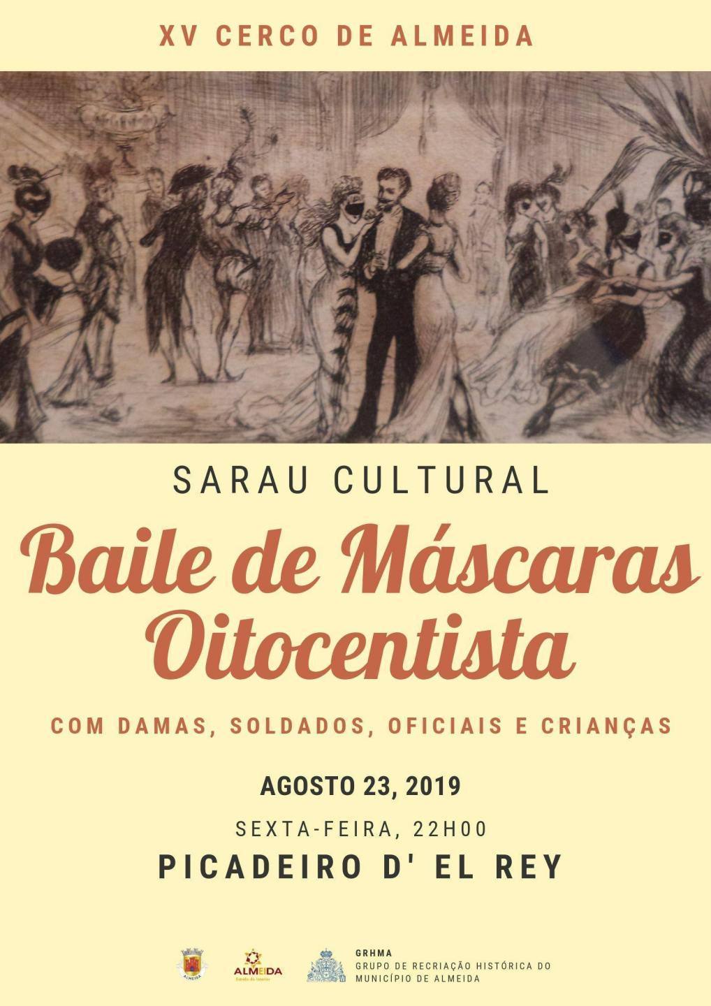 Baile de máscaras oitocentista