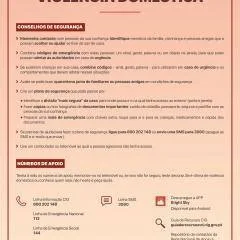 Conselhos Segurança Numeros Apoio Geral A3