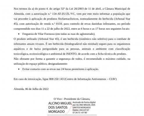 Aviso N 36 2022 Herbicida Page 0001