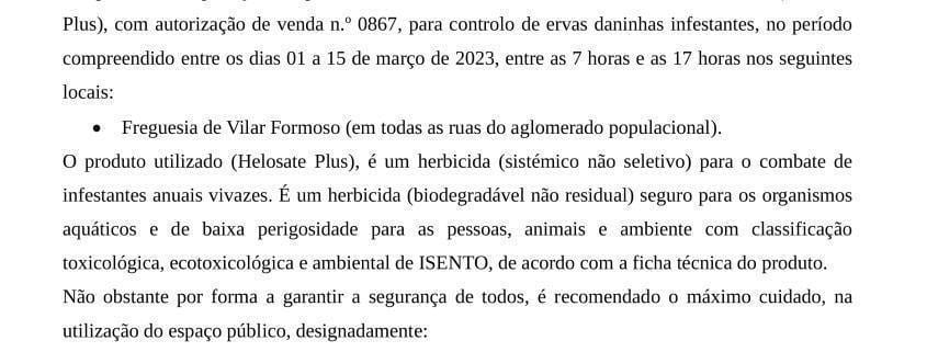 Aviso N 02 2023 Herbicida