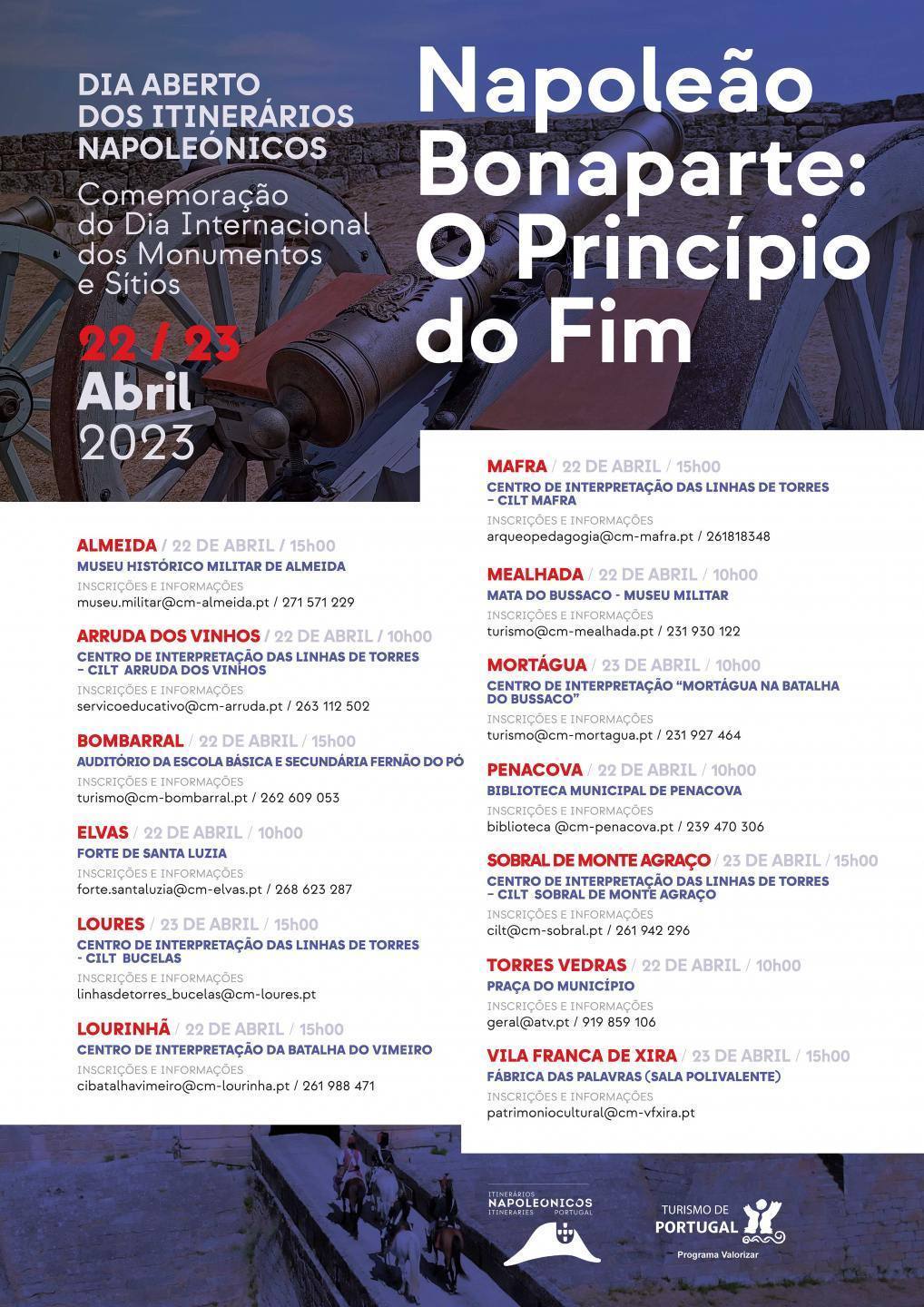 Dia Aberto Itinerarios Napoleonicos Fev23
