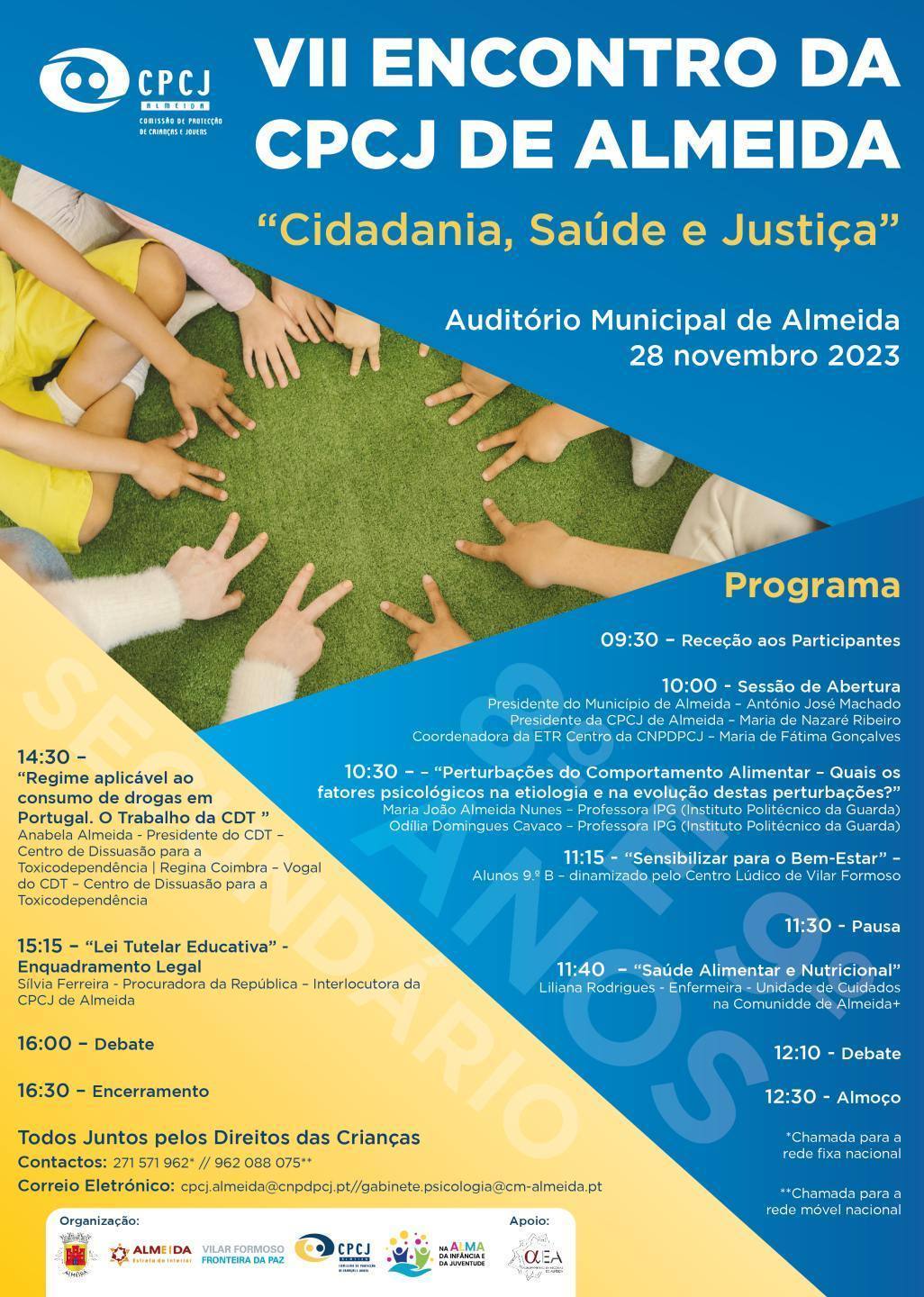 Vii Encontro Da Cpcj De Almeida Prancheta 1