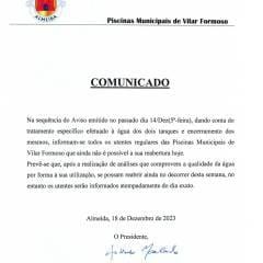 Comunicado De 18 Dez
