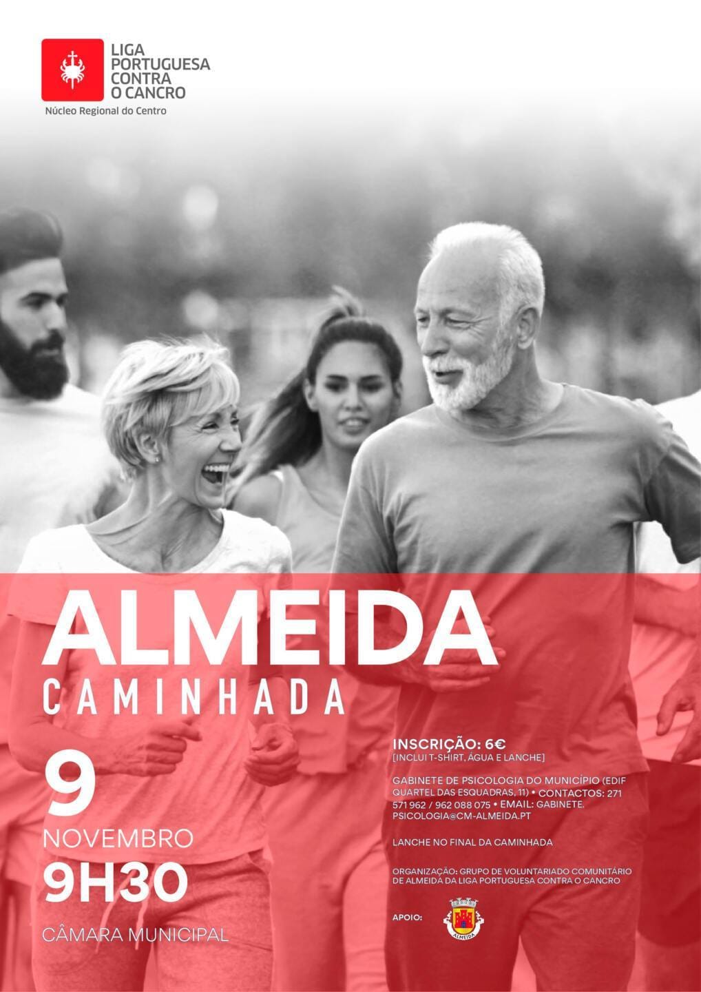 Cartaz Caminhada "Todos por Todos"