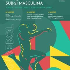 Cartaz Torneio 4 Nacoes Selecao Nacional Sub 21 Masculina