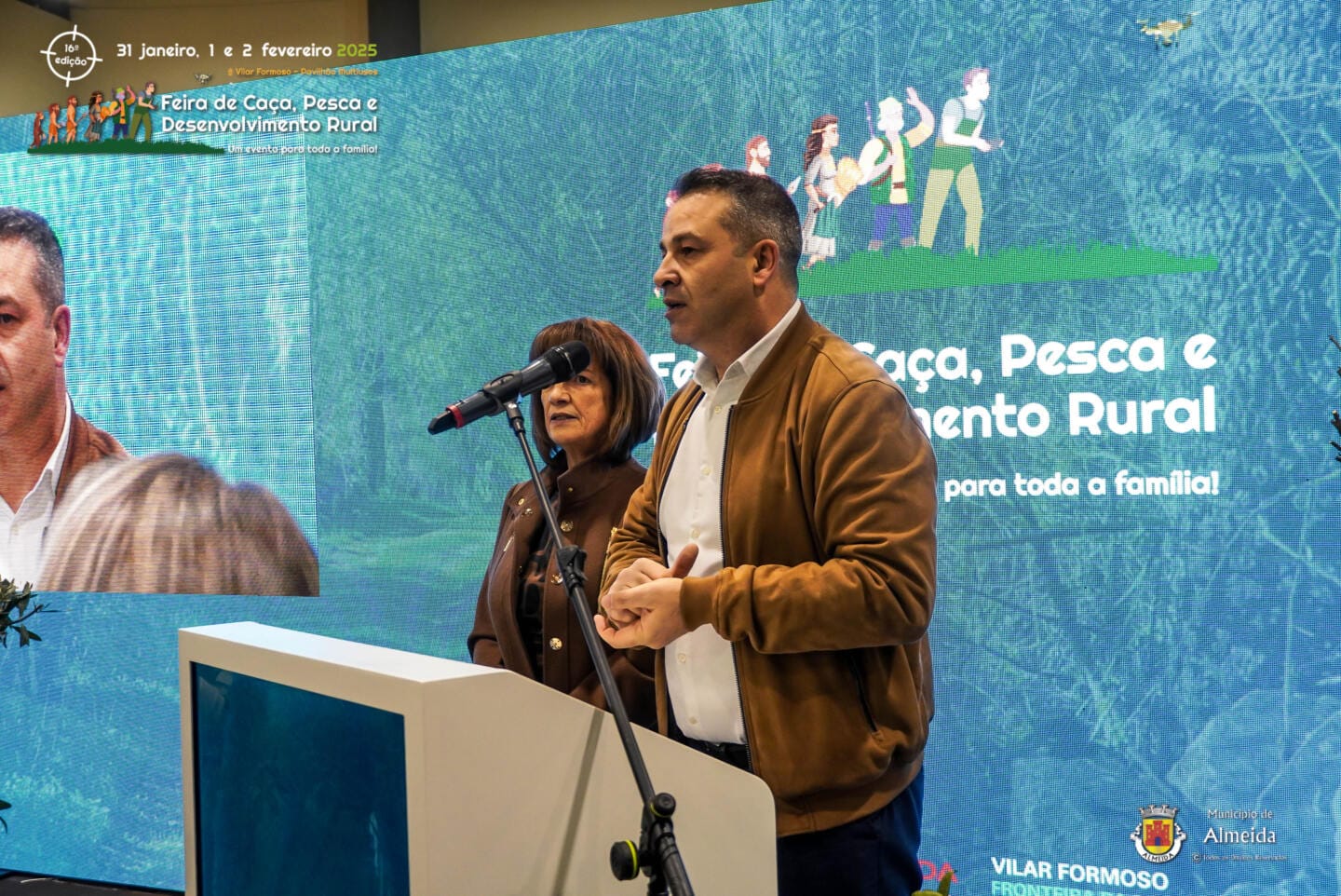 Inauguração da 16ª Feira de Caça, Pesca e Desenvolvimento Rural