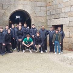 Visita da seleção sub-21 de andebol