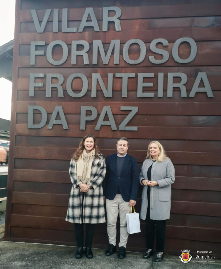 Embaixadora da Suécia de visita ao Vilar Formoso Fronteira da Paz