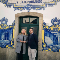 Embaixadora da Suécia de visita ao Vilar Formoso Fronteira da Paz