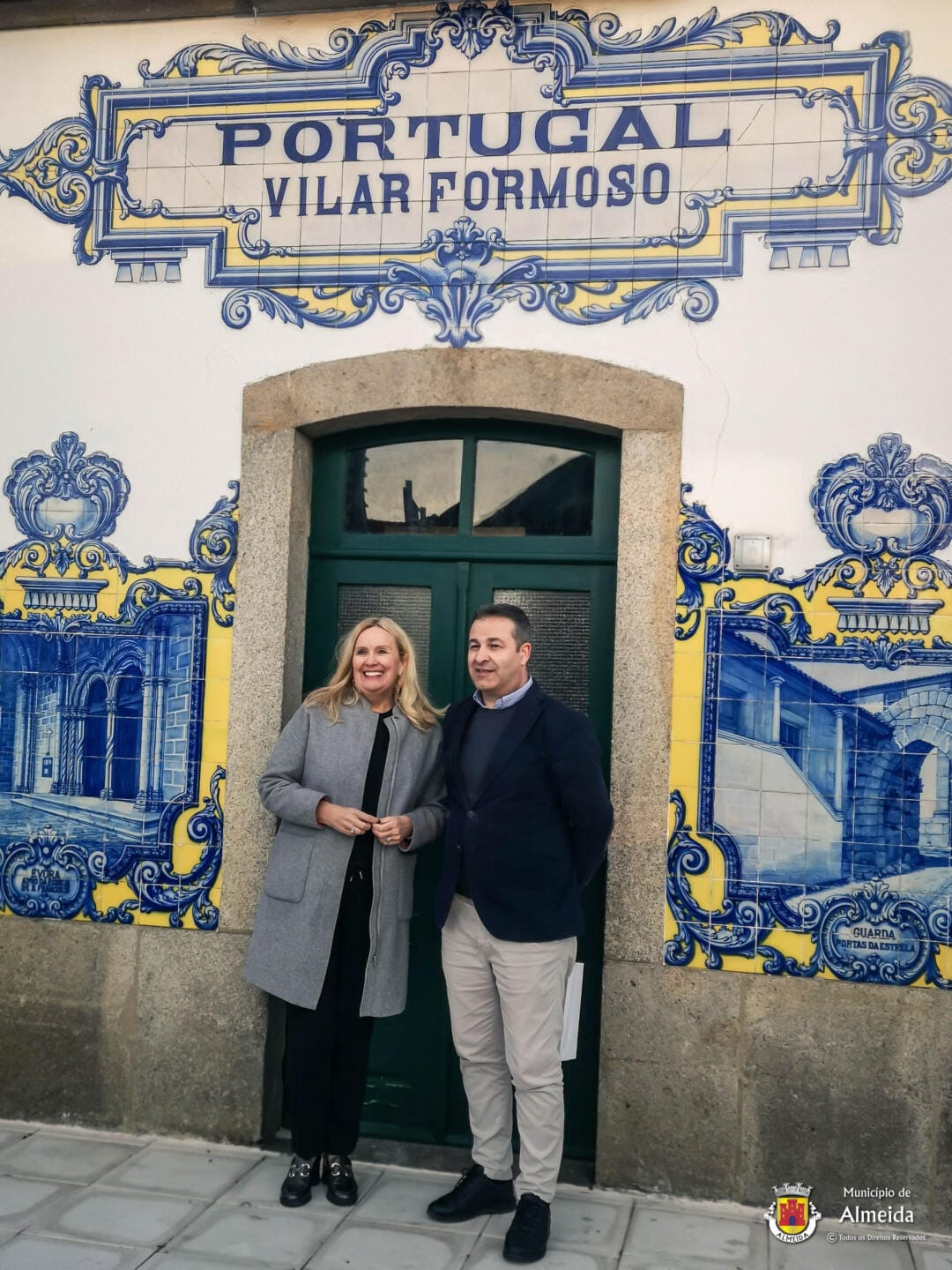 Embaixadora da Suécia de visita ao Vilar Formoso Fronteira da Paz