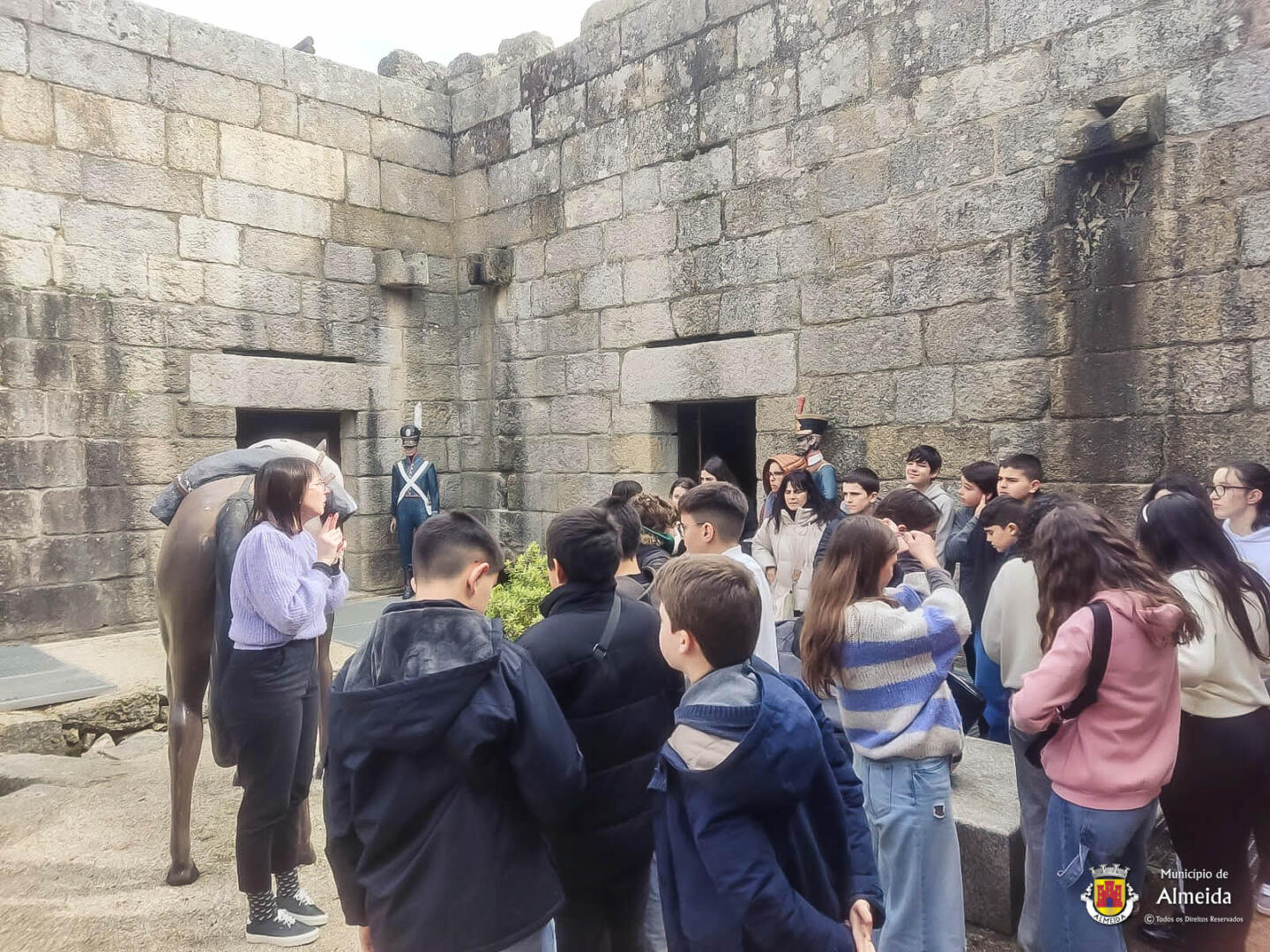 Serviço Educativo do Museu Histórico-Militar de Almeida!
