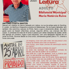 Sugestões de leitura | Mês de Abril