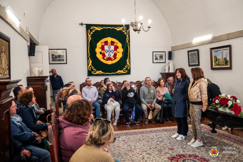 Grupo de Autocaravanistas visita Almeida