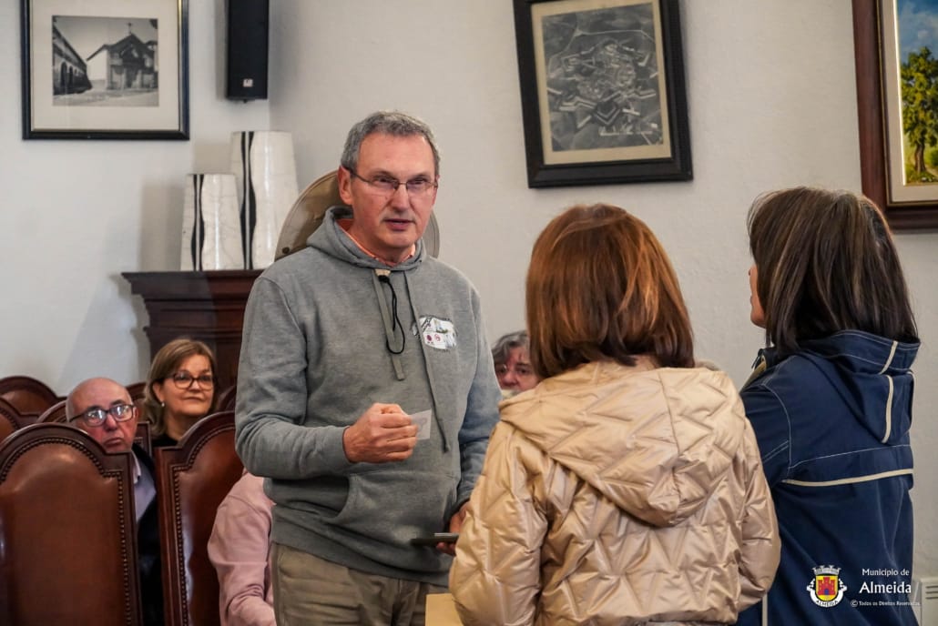Grupo de Autocaravanistas visita Almeida