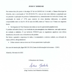 Aviso N 20 2025 Herbicida Page 0001