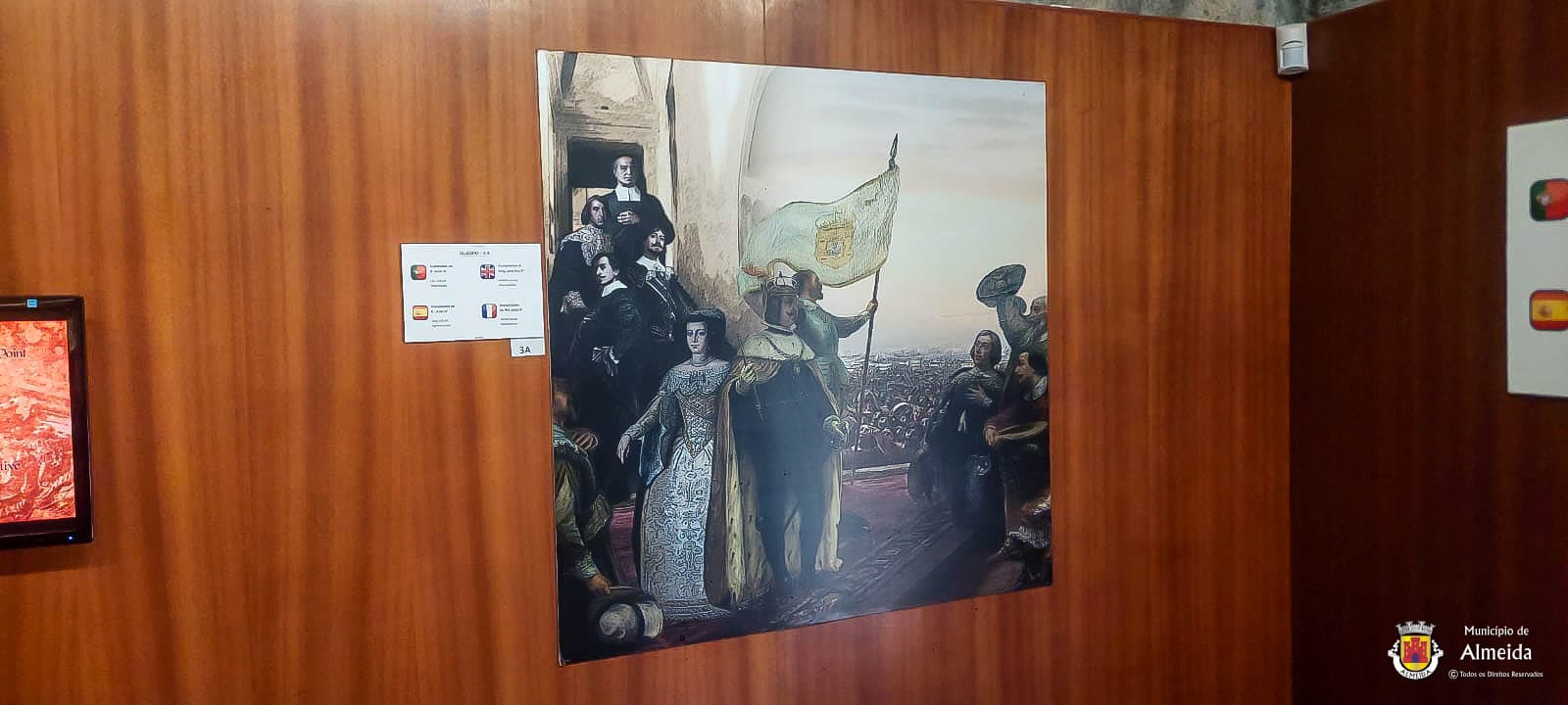 A Restauração da Independência, o episodio de Almeida