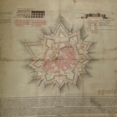 Plano De Plaza De Almeida Situada En La Comarca De Pinel