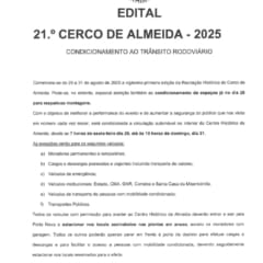 Edital Cerco Almeida 2025