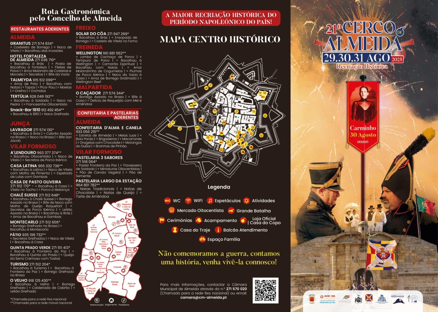 Flyer Triptico Cerco Almeida 2025