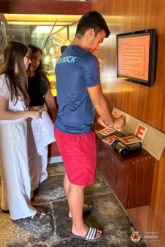 Museu Histórico-Militar de Almeida desafiou crianças e famílias com a atividade “8 Salas, 8 Mistérios”