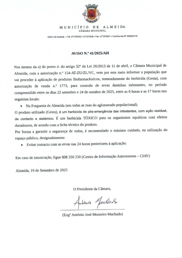 Aviso N 41 2025 Herbicida (1) Page 0001