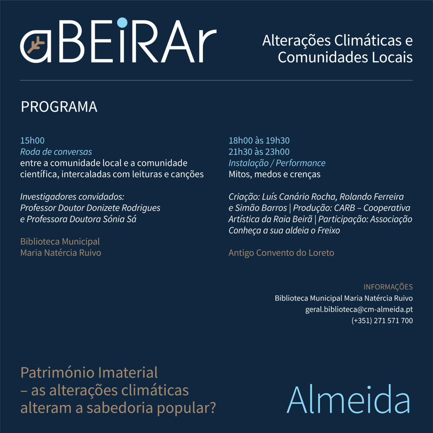 Abeirar – Cartaz Almeida 02
