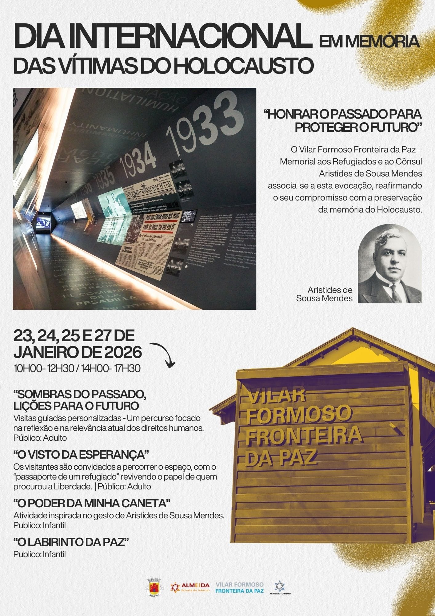 Dia Internacional Em Memória Das Vítimas Do Holocausto 2026