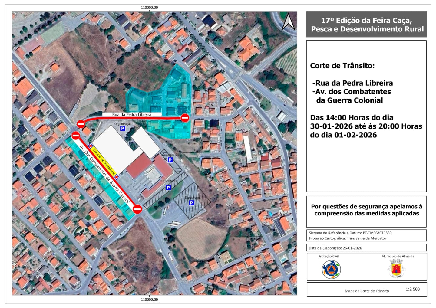 Mapa Corte De Transito 17 Feira .jpg