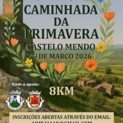 Caminhada da Primavera, dia 29 de março em Castelo Mendo