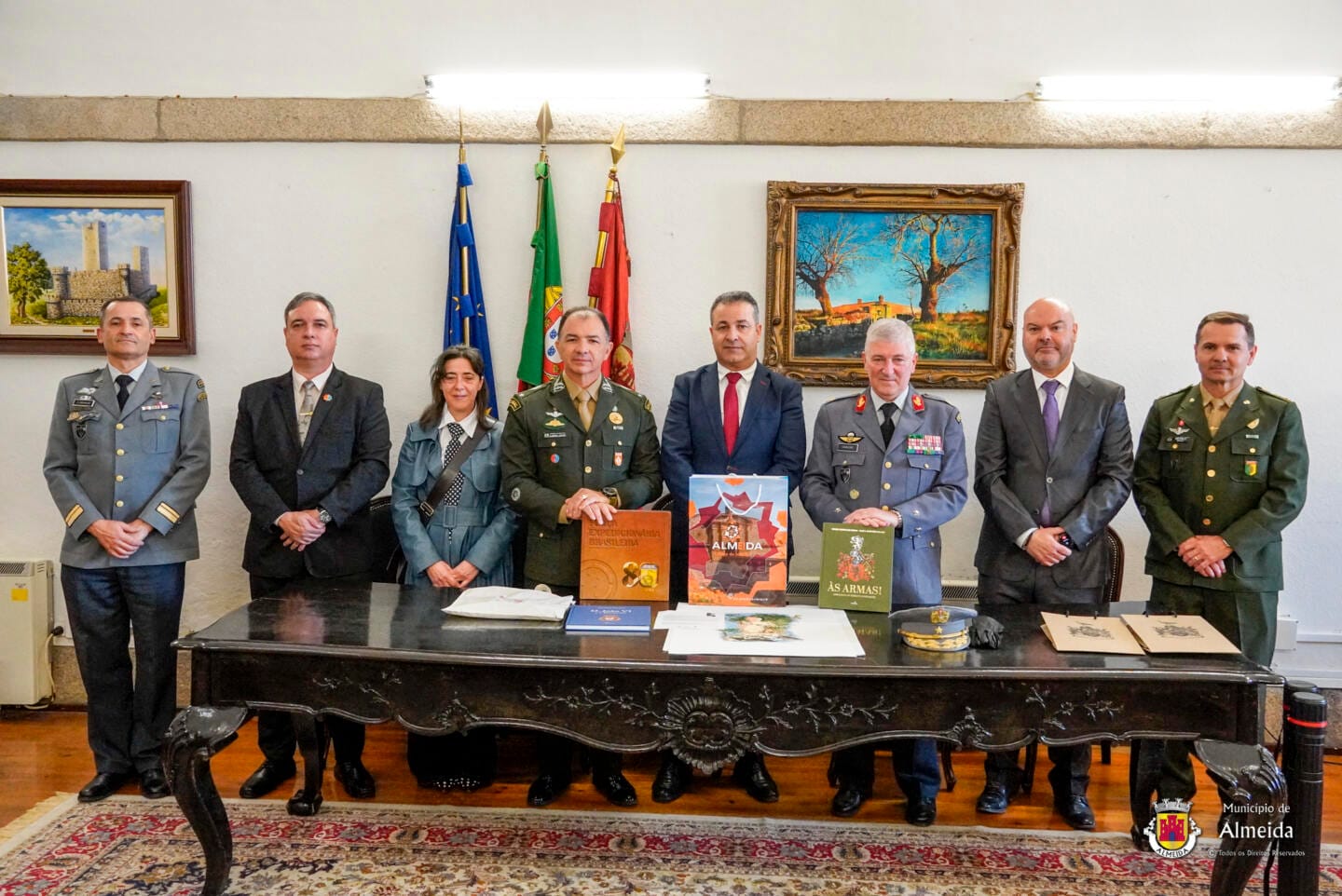 Visita de Delegação à Vila de Almeida