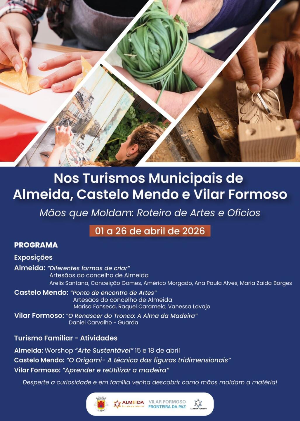 Exposições nos Turismos Municipais