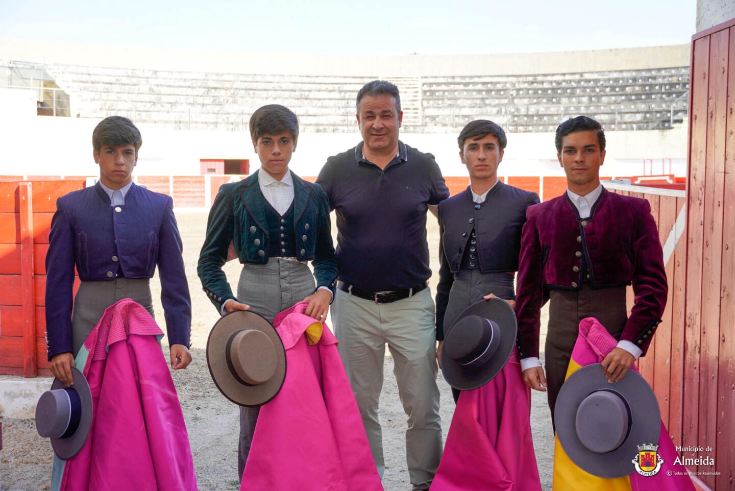 Aula Prática de Tauromaquia em Nave de Haver