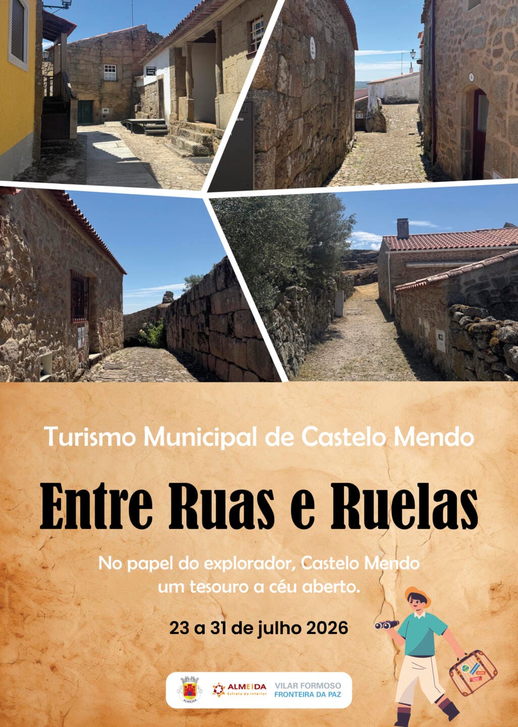 ENTRE RUAS E RUELAS _ ATVIIDADE TURISMO CASTELO MENDO