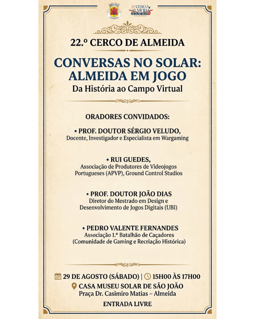 Cartaz Conversas No Solar