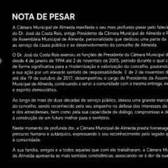 NOTA DE PESAR