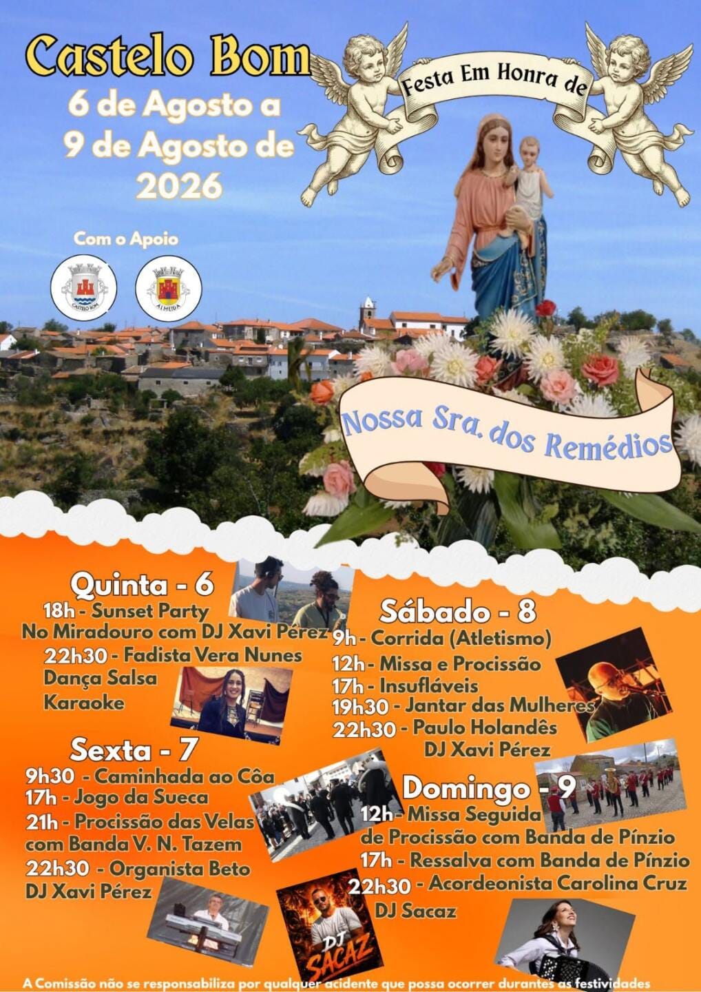 Festa Castelo Bom 2026