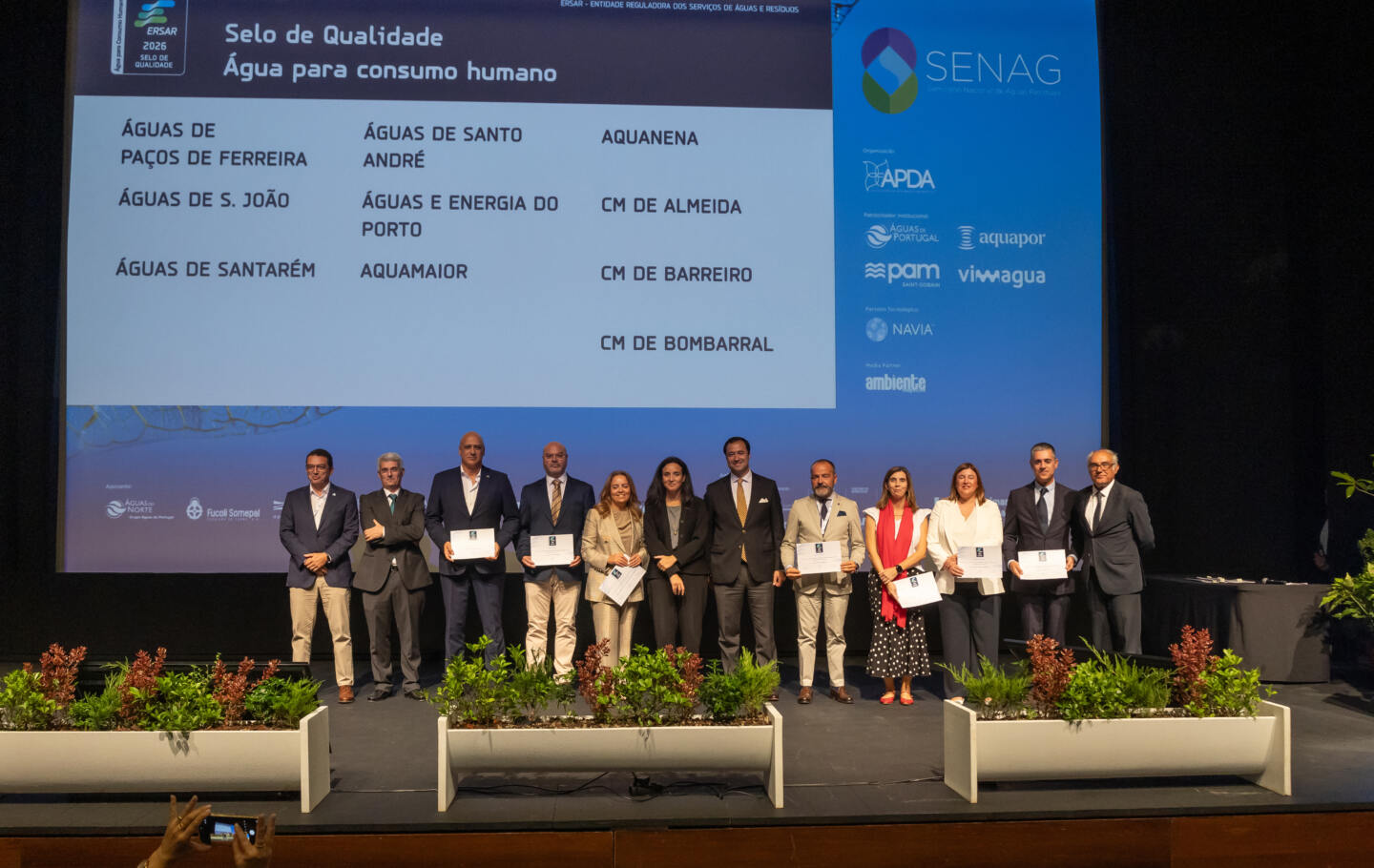Selo de Qualidade Exemplar de Água para Consumo Humano em 2026