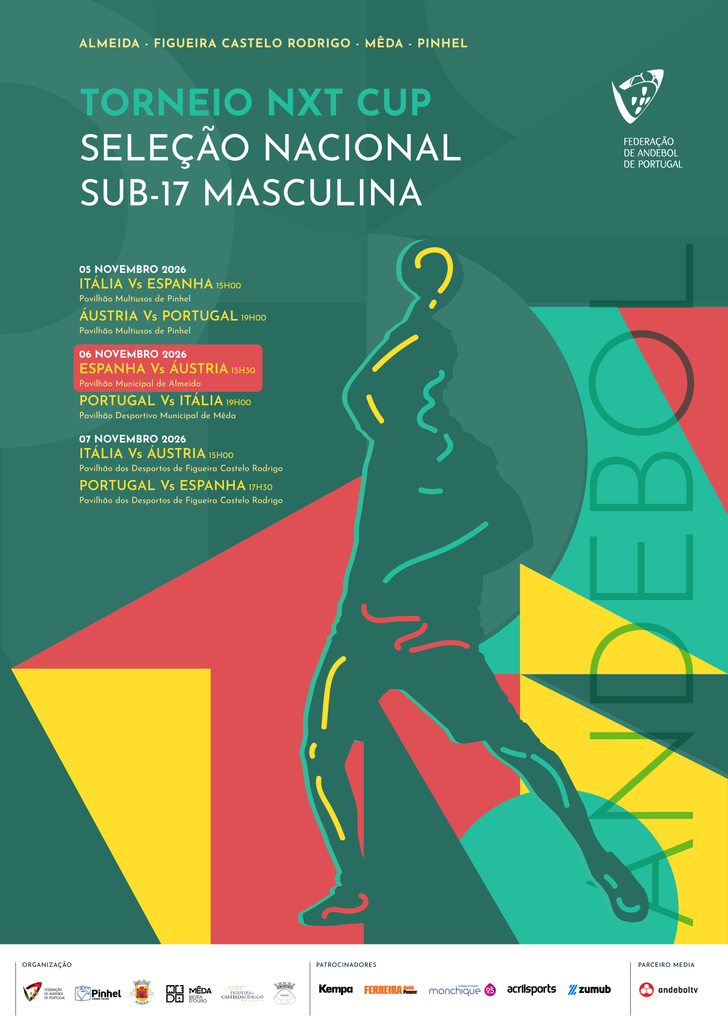 Cartaz Snm Sub 17 Torneio Nxt Cup Destaque Almeida